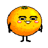 面白オレンジ
