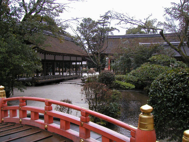 上加茂神社の橋6